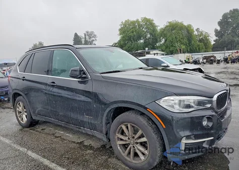 2015 BMW X5 xDrive35I z USA, uszkodzony, nr VIN 5UXKR0C59F0K69496